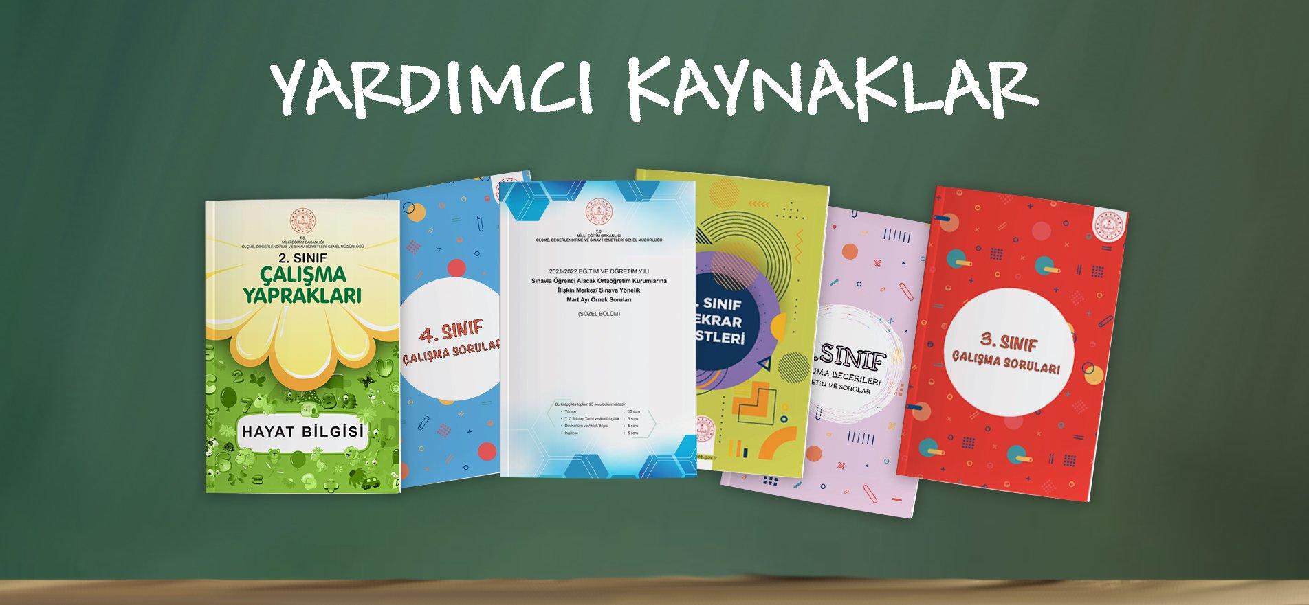 8 BİN SORUDAN OLUŞAN MAYIS AYI YARDIMCI KAYNAK PAKETİ YAYIMLANDI